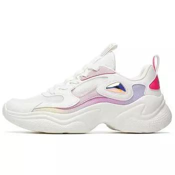 Anta Кроссовки женские низкие кроссовки белые фиолетовые 122037756-5 36.5