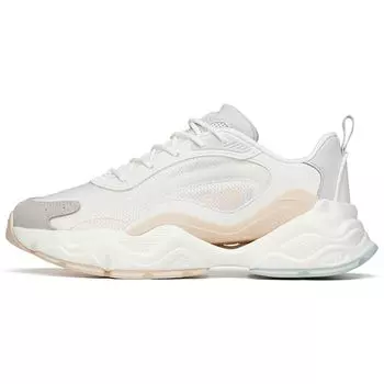 Anta Кроссовки женские спортивные повседневные с низким верхом Millennium Shock Absorbing Non-Slip Wear-Stick White Grey Brown 122228890-1 36