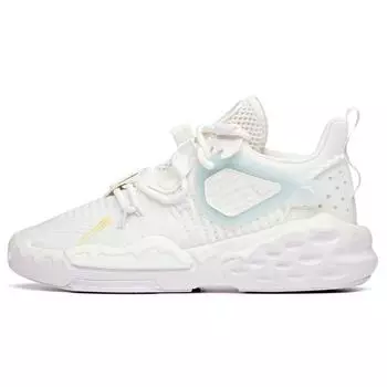 Anta Крутая ткань, синтетическая кожа, амортизирующая, нескользящая, износостойкая, дышащая, повседневная обувь с низким верхом, женская повседневная обувь 122128084-2 36