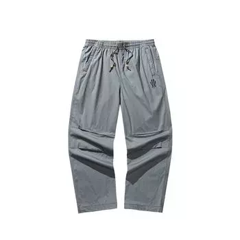 Anta Kyrie Series Kyrie 6D Pants Loose Woven Casual Comfortable Fashion Trendy Straight Leg Knitted Sports Pants Unisex pants Medium-Gray 172521503-4 L