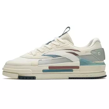 Anta Легкие дышащие низкие кроссовки мужские кроссовки белые серые 912238066-4 42