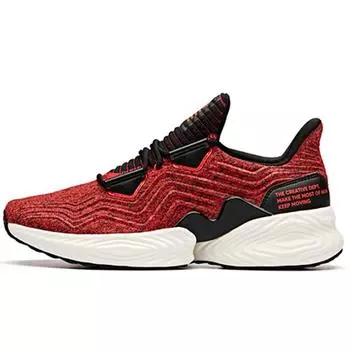 Anta Легкие дышащие повседневные кроссовки для бега мужские кроссовки красные черные белые 91915531-3 40