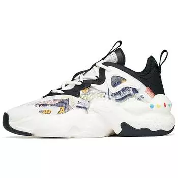 Anta Легкие и прочные низкие кроссовки Badass Lifestyle Series для женщин. Цвет: белый, черный, зеленый 122228080-5 36