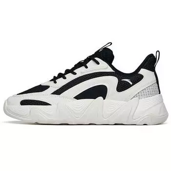 Anta Легкие повседневные кроссовки Lifestyle Series с низким верхом, женские кроссовки белого и черного цветов 122228051-2