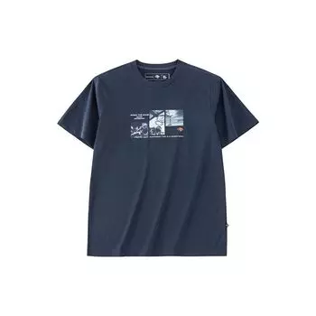 Anta Легкий свитер с принтом «Культура» с коротким рукавом, футболка для мужчин, цвет краб-серый 152331102-4 M