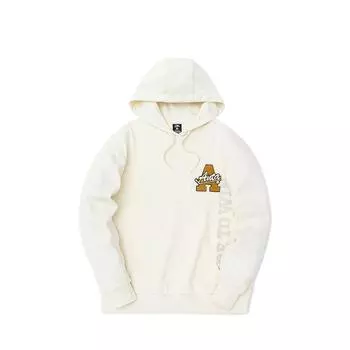 Anta Letter Logo Casual Sports Hoodie Women hoodies Light-Cloud-White 162248721S-2 L