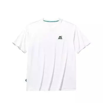 Anta Life Series Letter Print Round Neck Moisture Wicking Simple Versatile Casual Loose Short Sleeve T-Shirt Men Tops Snow-White 172538104-1 M