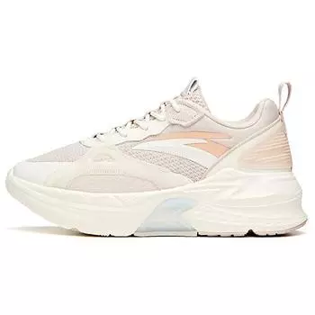 Anta Life Series Mix Fission Shock Absorbing Non-Slip Износостойкие Низкие Спортивные Кроссовки Повседневные Женские Кроссовки Off-White 122118812-1 37.5