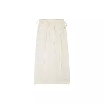 Anta Life Series однотонная дышащая удобная универсальная повседневная длинная юбка для работы женские юбки гранула-бежевый 962428206-3 L