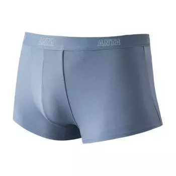 Anta Life Series Simple Letter Moisture-Wicking Fitness Running Sports Underwear Men Underwear Light-Blue 192458972-3 L