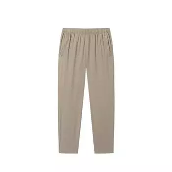 Anta Life Series Sport Minimalist Solid Color Straight Leg Thin Lace-Up Casual Pants Men Pants Dark-Gray 152527501-1 2XL