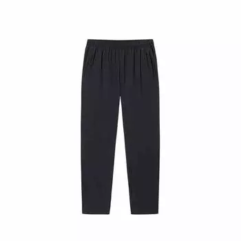 Anta Life Series Sport Simple Solid Color Straight Leg Casual Pants Men Bottoms Black 152527501-3 3XL