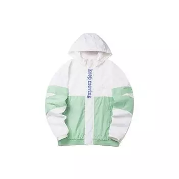 Anta Life Series Свободная повседневная тканая спортивная куртка с капюшоном Куртки унисекс Мохово-зеленый 152218601-2 XXL