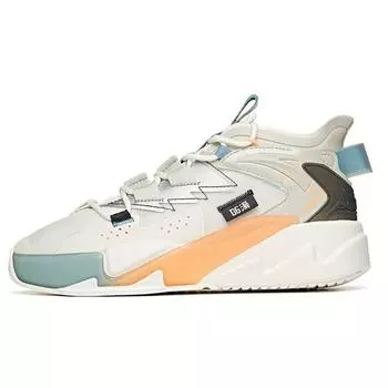 Anta Кроссовки Life Series Thompson G6 с противоскользящей подошвой и амортизацией, мужские кроссовки, белые, серые, 112128089-4 40