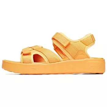 Anta Lifestyle Series Beach Sandals Men Footwear Yellow Orange 11926906-4 42.5