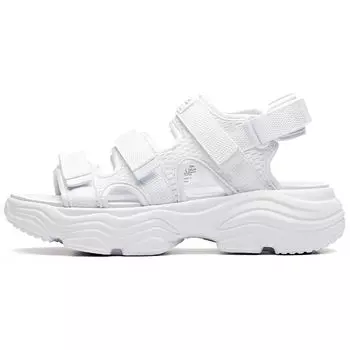 Anta Lifestyle Series Casual Beach Sandals Women sandals White 92926991-2 38.5