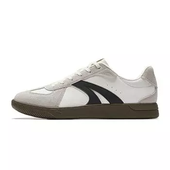 Anta Lifestyle Series Classic Versatile Non-Slip Wear-Resistant Low-Top Skate Shoes Women sneaker White Gray 922518009-6 35.5
