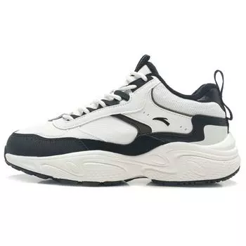 Anta Lifestyle Series Fleece Lined Waterproof Warm Low Top Casual Shoes Men sneakers White Black 912348981-2 40