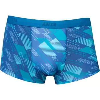 Anta Lifestyle Series Full Print Letter Mid-Rise Moisture-Wicking Breathable Sports Underwear Men underwear Blue 192438974-3 2XL