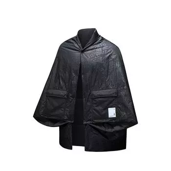 Anta Lifestyle Series Kyrie Hl Global Show Cotton Jacket Unisex Jacket Smoke-Black Gray 172421801-2 XL