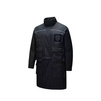Anta Lifestyle Series Kyrie Hl Global Show Длинный пуховик унисекс верхняя одежда базовый-черный 172511903-4 M