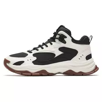Anta Lifestyle Series Low-Top Casual Shoes Women Sneakers Black White 122348984-4 39