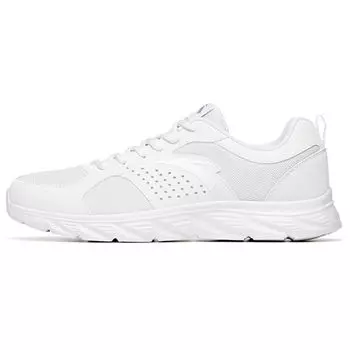 Anta Lifestyle Series Mesh Удобные нескользящие износостойкие низкие повседневные туфли мужские кроссовки белые 912035522R-4 44.5