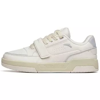 Anta Lifestyle Series Non-Slip Shock Absorbing Durable Low-Top Sneakers Women Sneakers Gray 912218067-1 44.5