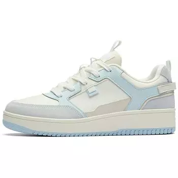 Anta Lifestyle Series Non-Slip Shock Absorbing Durable Low-Top Sneakers Men Sneakers White Blue Gray 912228067-1 39