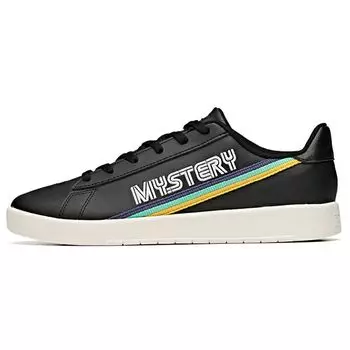 Anta Lifestyle Series Non-Slip Wear-Resistant Skate Shoes Men Sneakers Black White 112038061-2 44.5