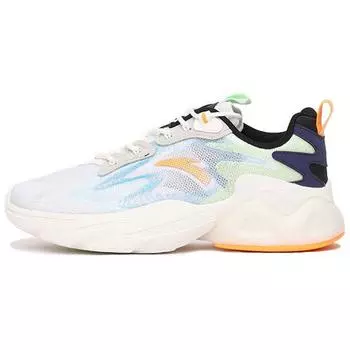 Anta Lifestyle Series Non-Slip Wear-Resistant Low-Top Dad Shoes Men sneaker Blue White 112128891-3 40.5
