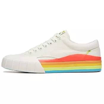 Anta Кроссовки Lifestyle Series с нескользящей износостойкой подошвой для скейтбординга, женские, белые 122028608-1 36.5