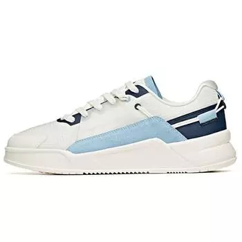 Anta Кроссовки Lifestyle Series с нескользящей подошвой, износостойкие, повседневные, мужские, цвет слоновой кости и белого 912128820-4 42.5
