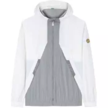 Anta Lifestyle Series Olympic Culture Series Hooded Color Block Loose Long Sleeve Jacket Men jackets Paper-White 152438608-1 XL