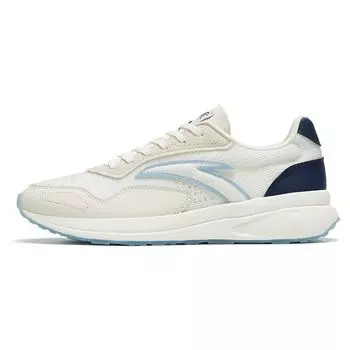 Anta Lifestyle Series Прочные дышащие низкие спортивные повседневные туфли женские кроссовки белые серые синие 122328871-1 36.5