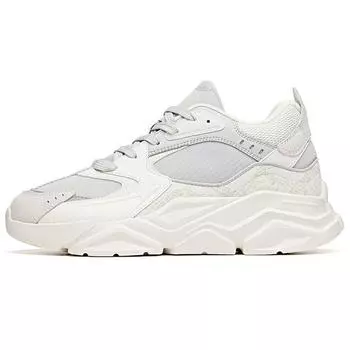 Anta Кроссовки для папы серии Lifestyle Retro Casual Non-Slip Wear-Stick Low-Top Shoes Men sneakers White Gray 912048821-4 44.5