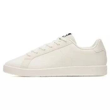Anta Lifestyle Series синтетическая кожа классические нескользящие прочные низкие кроссовки для скейтбординга мужские кроссовки белые 112248062-3 44