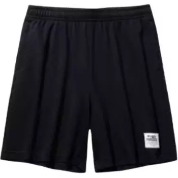 Anta Lifestyle Series Sport Minimalist Solid Color Lace-Up Casual Shorts Men Shorts Black 152528315-2 M