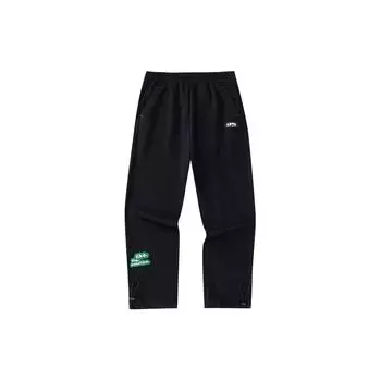 Anta Lifestyle Series Sports Outdoor Lace-Up Casual Pants Unisex pants Black 172428302-2 L