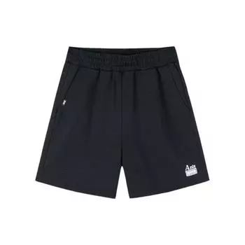 Anta Lifestyle Series SS22 Повседневные однотонные шорты с пятью точками Женские шорты Черные 162238313-2 XXL