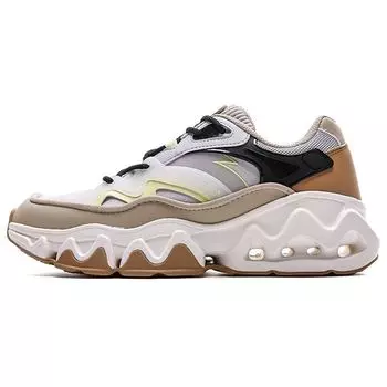 Anta Lifestyle Series Ткань Синтетическая Кожа Нескользящая Обертка Теплые Низкие Кроссовки Для Пап Мужские Кроссовки Серо-Коричневые 112048886-3 40