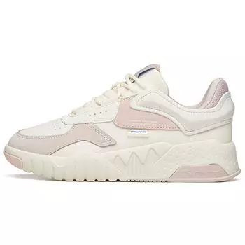Anta Lifestyle Series Trendy Versatile Sports Low-Top Skate Shoes Women sneaker White Gray 922138051-3 40