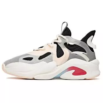 Anta Lifestyle Series Wei Feng Low-Top Dad Shoes Women sneaker White Black 122028085-4 37.5