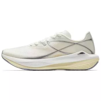 Anta Light Breeze Classic Versatile Trendy Non-Slip Breathable Low-Top Casual Running Shoes Women sneaker Beige 122525532A-3 37.5