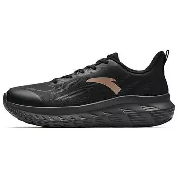 Anta Light Cloud Comfortable Non-Slip Wear-Resistant Low-Top Casual Running Shoes Women sneaker Black 122435536S-4 36.5