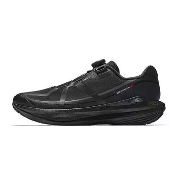 Anta Light Wind Pro Comfortable Fashion Simple Durable Wrap Rebound Low Top Casual Running Shoes Men sneaker Basic-Black 112535537A-3 39