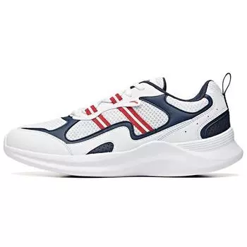 Anta Lightweight Casual Running Shoes Women Sneakers White Blue Red 912025532-3 42