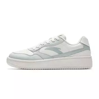 Anta Lightweight Classic Versatile Non-Slip Wear-Resistant Lightweight Increased Height Low-Top Skate Shoes Women Sneakers 922528001-4 35.5