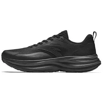 Anta Lightweight Cloud Comfortable Trendy Non-Slip Wear-Resistant Low-Top Casual Running Shoes Men Sneakers Black 112445506-5 43