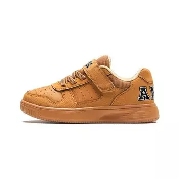 Anta Lightweight Comfortable Non-Slip Shock Absorbing Low-Top Kids Skate Shoes Kids sneaker Yellow 312349931-2 29